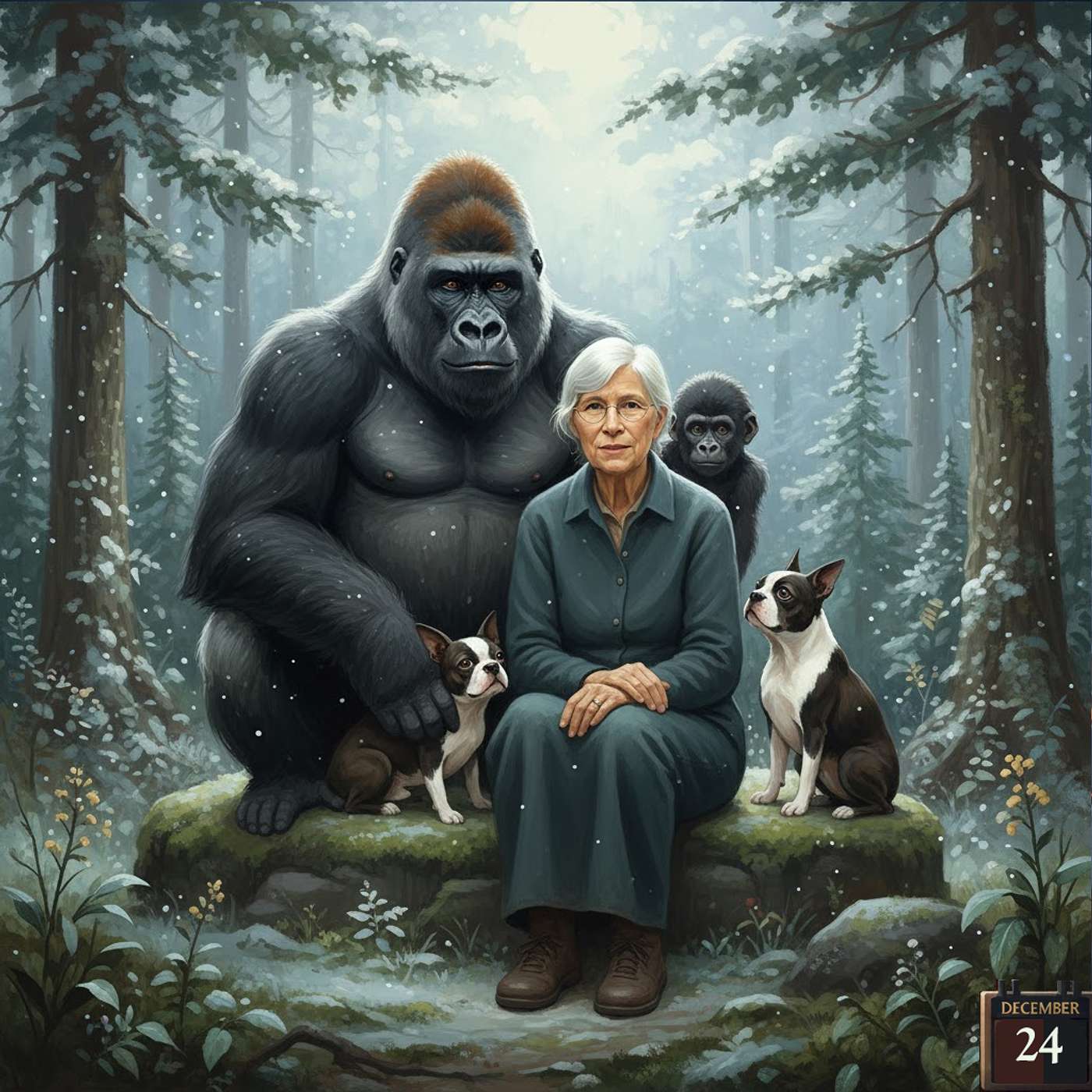 Boston Terrier Christmas