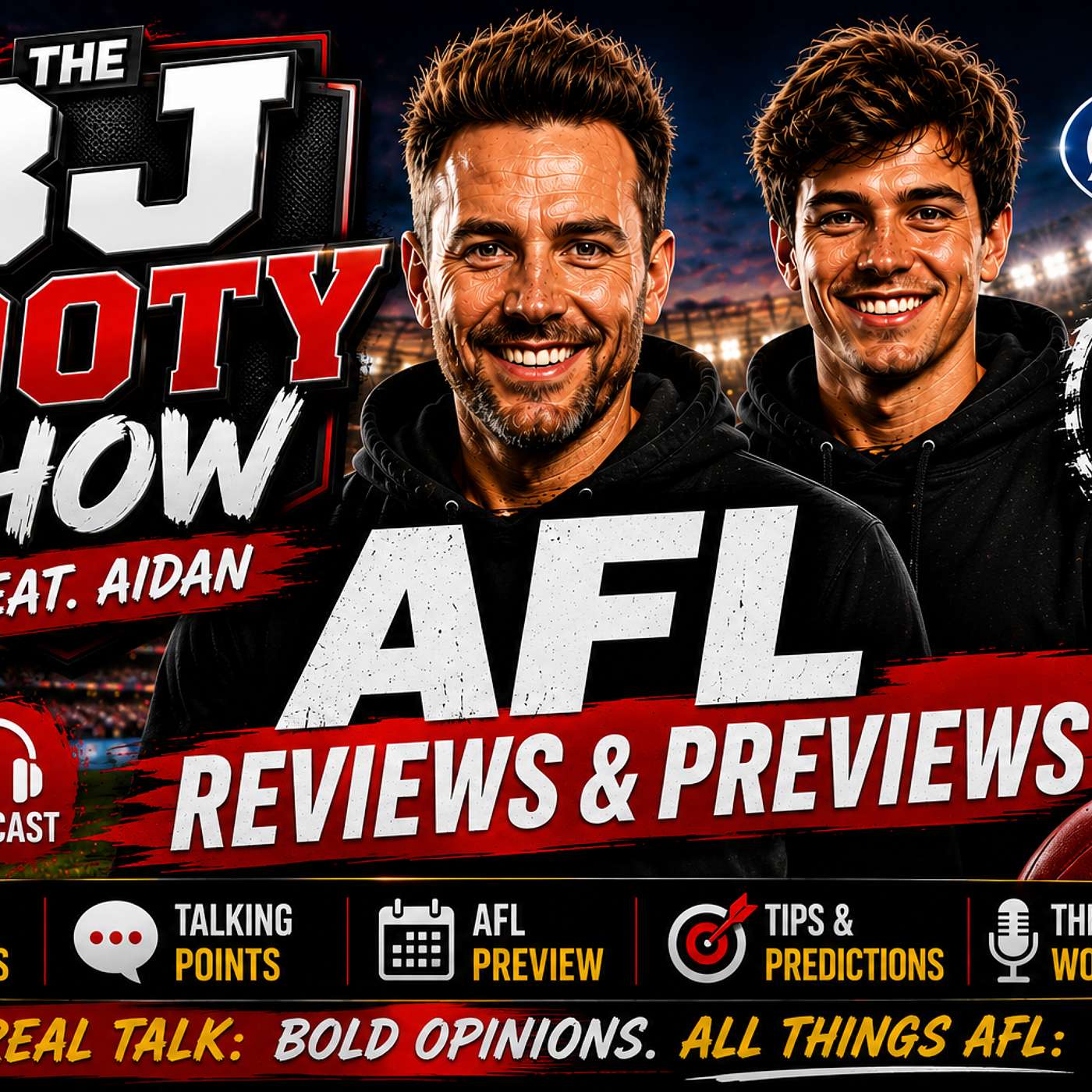 The BJ Footy Show feat. Aidan episode artwork