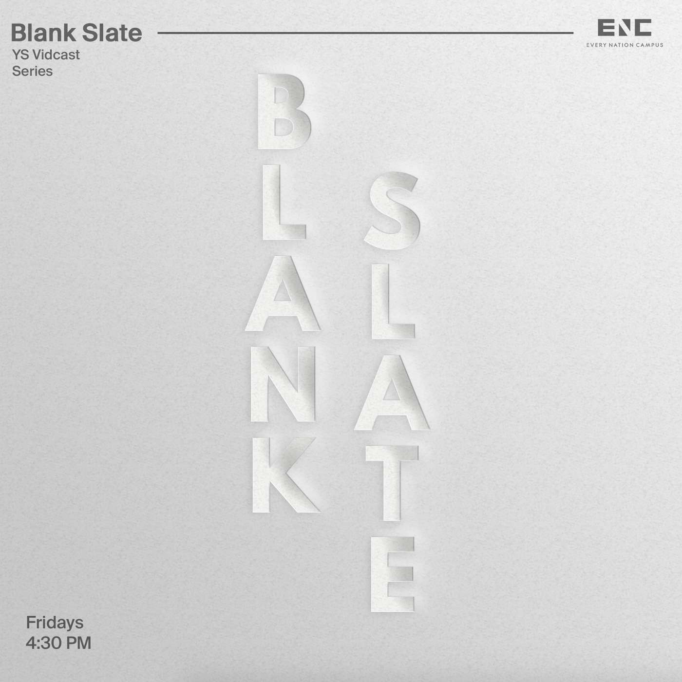 ENC Katip Vidcast - Blank Slate - Week 1 - Pastor Joe Bonifacio