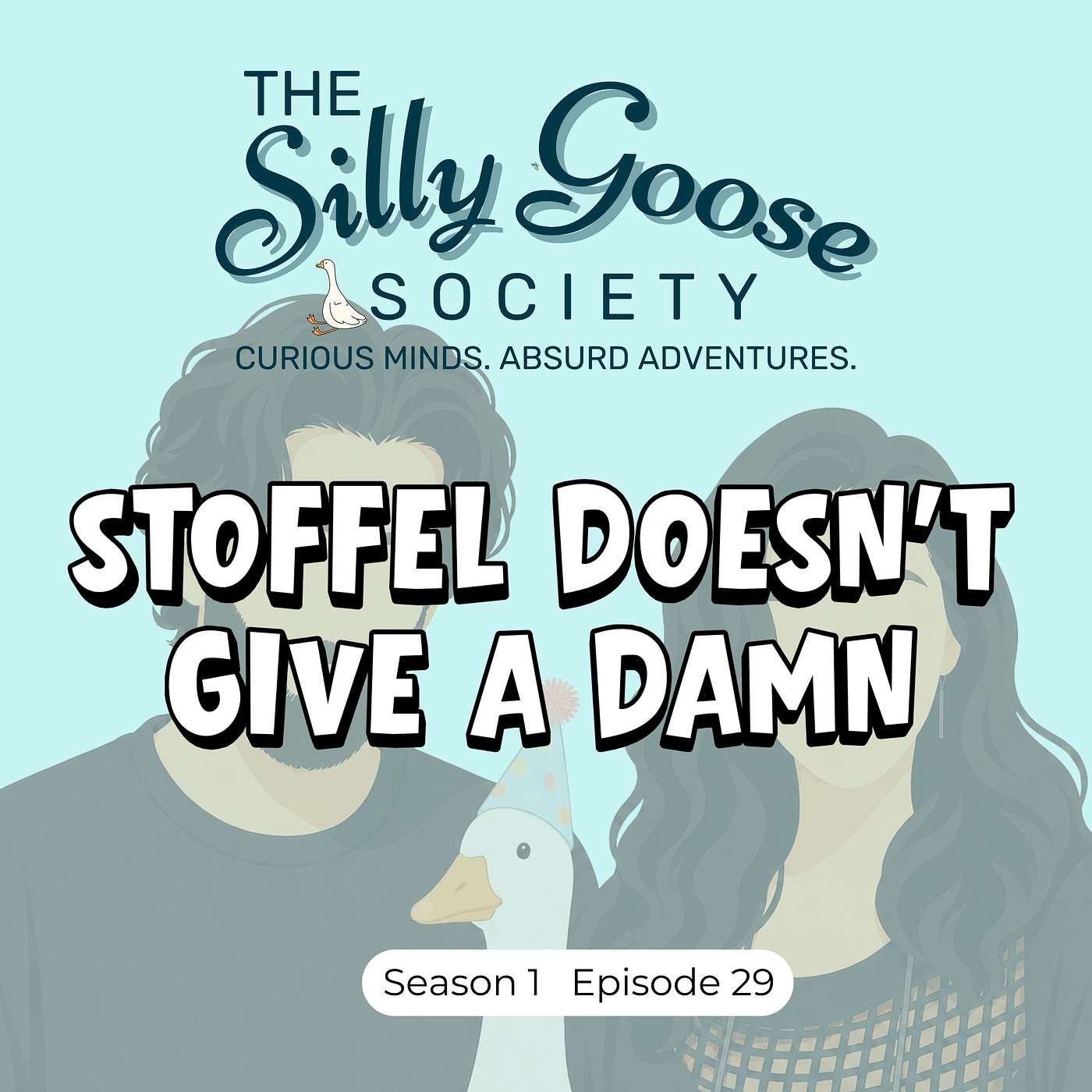 S1E29: Stoffel Doesn't Give a Damn - The Honey Badger Escape Artist episode artwork