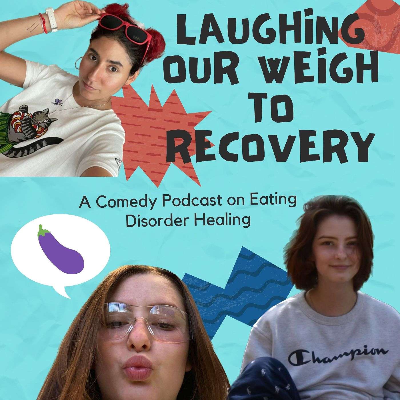 Laughing Our Weigh to Recovery podcast artwork