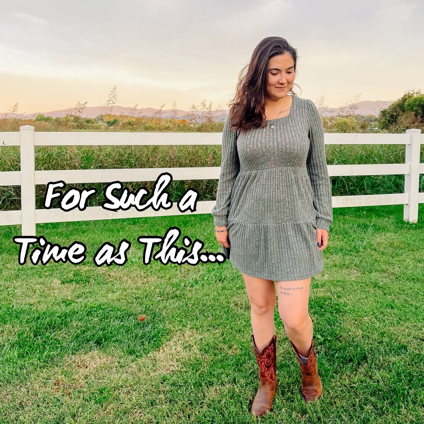 For Such a Time as This