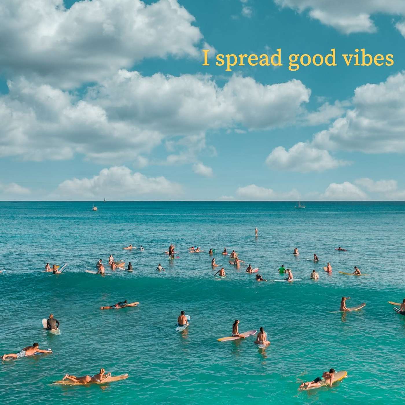 #125 I spread good vibes episode artwork