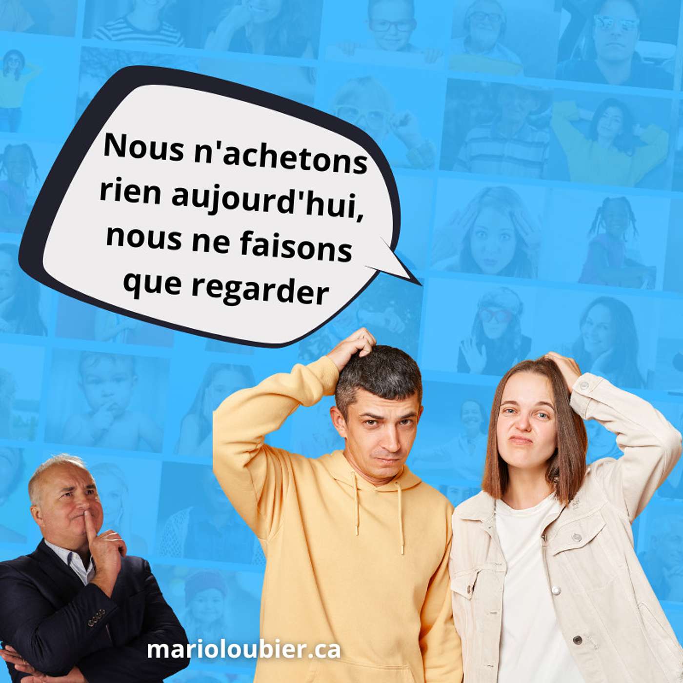 Traitement des objections / Nous n'achetons rien aujourd'hui nous ne faisons que regarder episode artwork