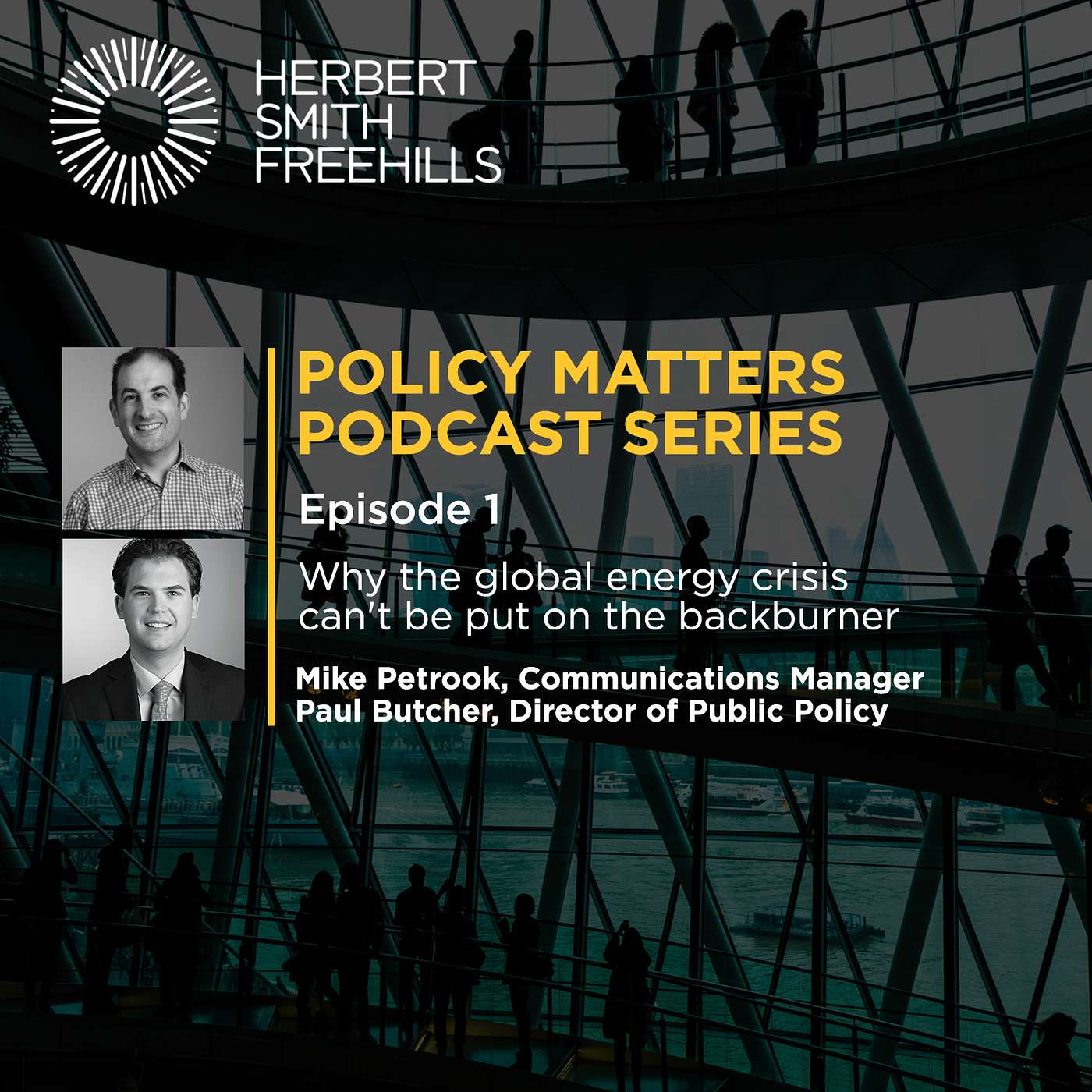 Policy Matters EP1: Why the global energy crisis can't be put on the backburner episode artwork