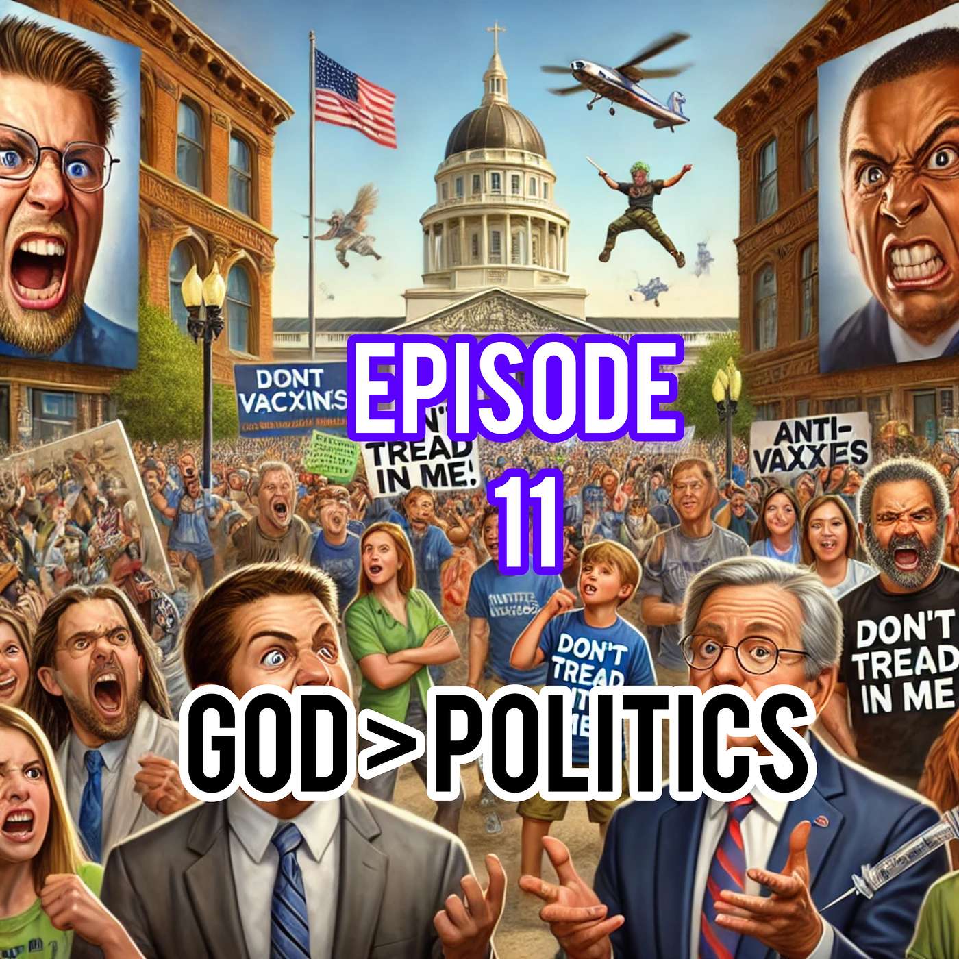 Ep 11: God > Politics: The Rise of Echo Chambers & Reflexive Contrarianism. episode artwork