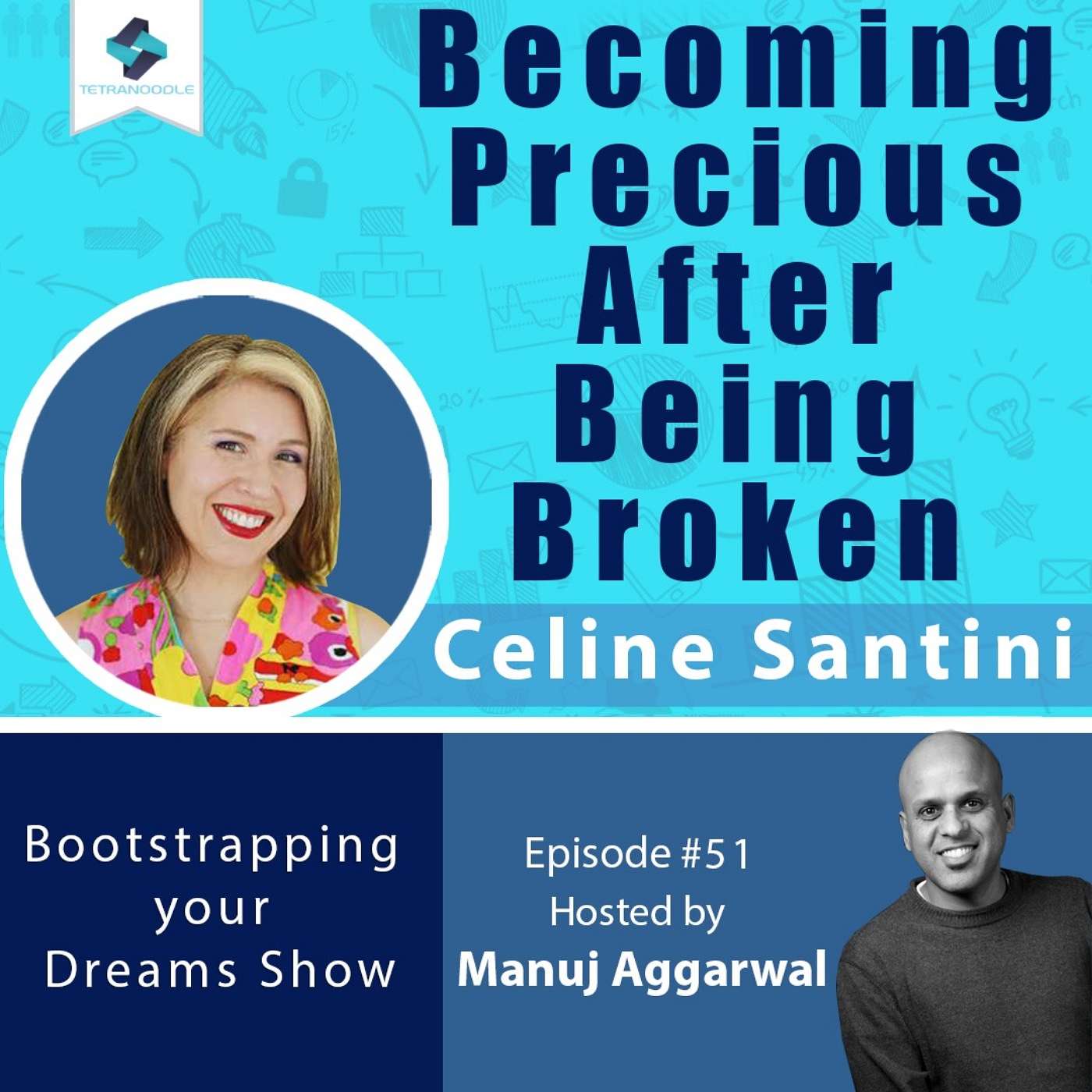 051 | Becoming Precious After Being Broken | The Kintsugi Perspective of Life | With Celine Santini
