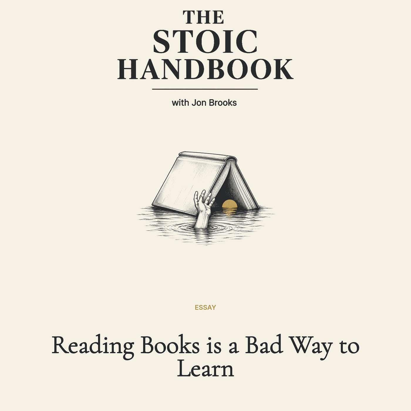 Reading Books is a Bad Way to Learn episode artwork