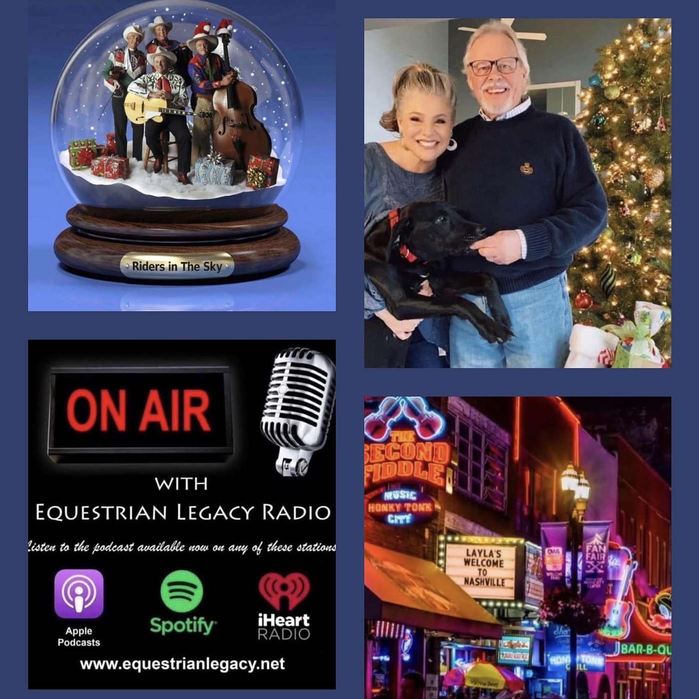 RIDERS IN THE SKY-CHRISTMAS THE COWBOY WAY on EQUESTRIAN LEGACY RADIO
