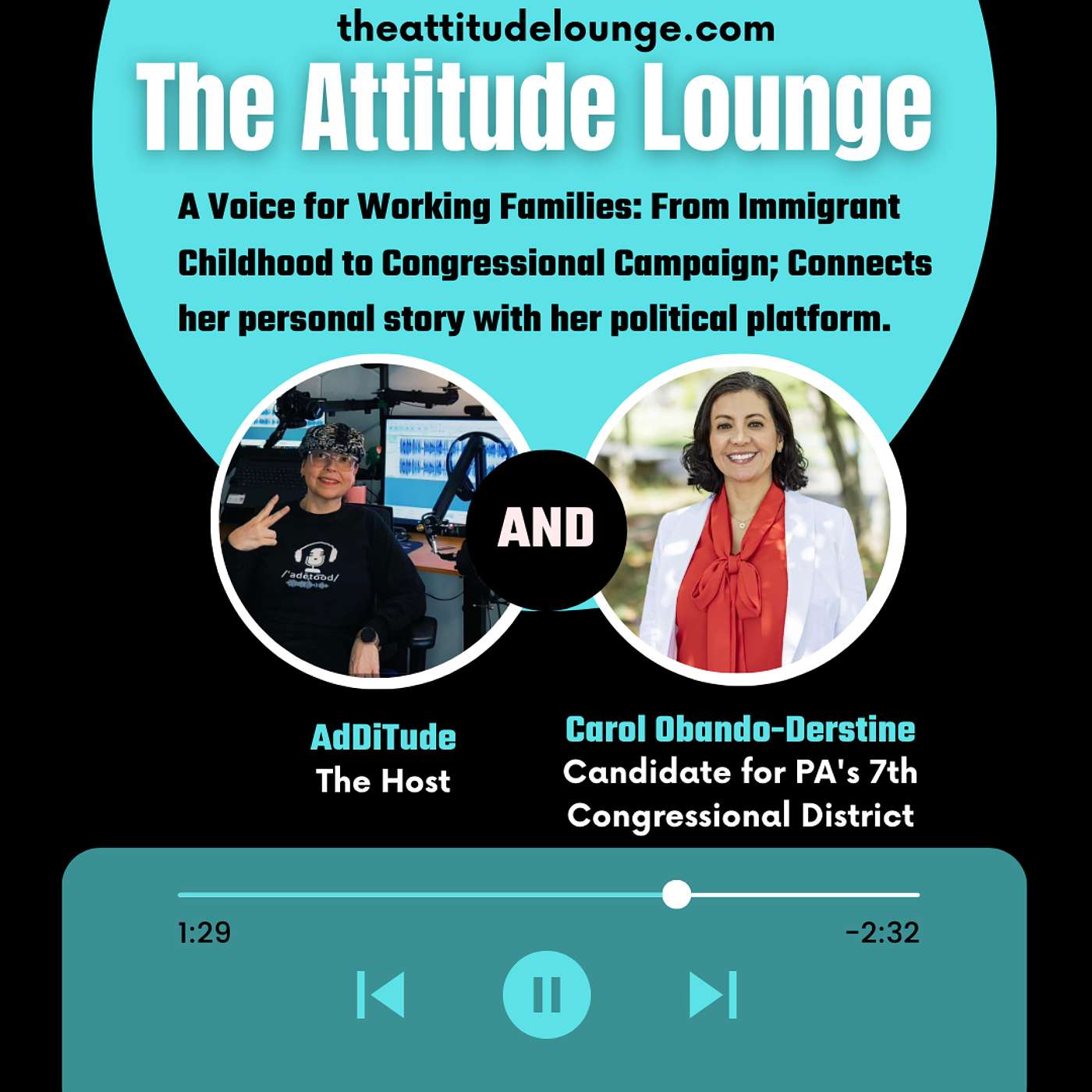 EPISODE 17: A Voice for Working Families: From Immagrant Childhood to Congretional Campaign episode artwork