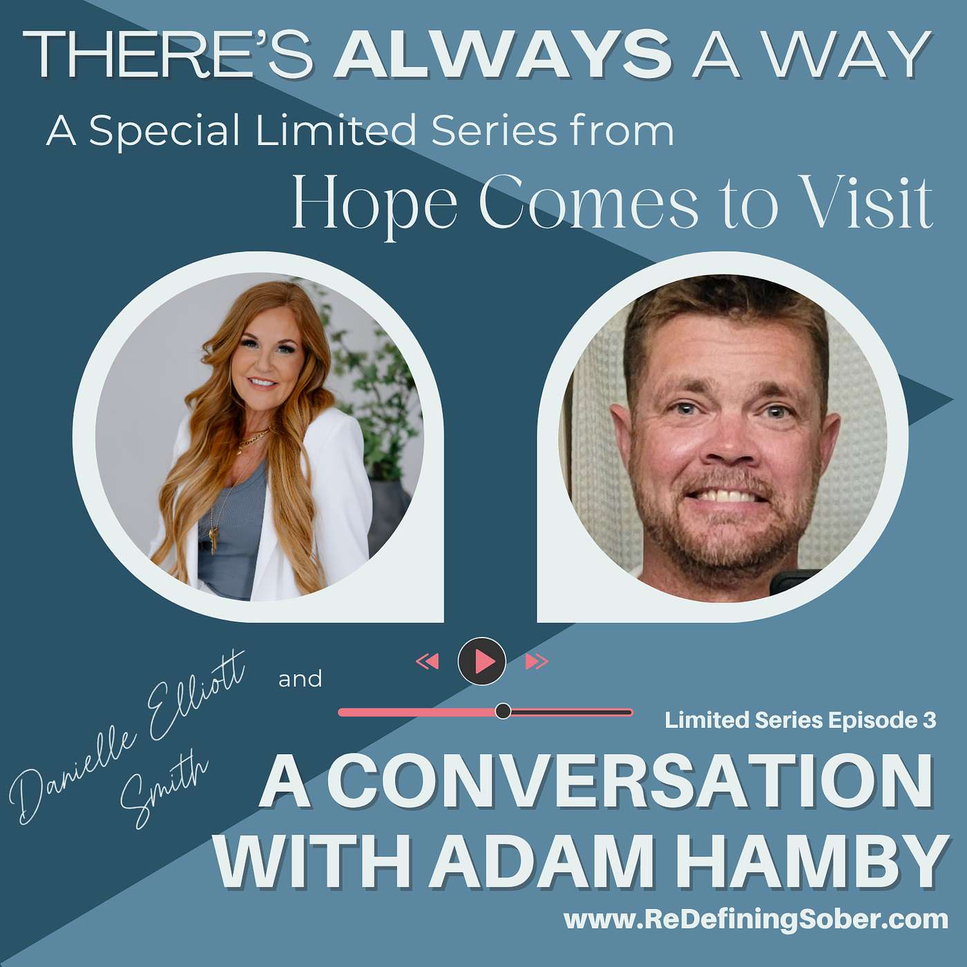 Limited Series - There's Always A Way - Episode 3 - The Life I Never Want to Lose: Adam Hamby on 10 Years of Sobriety, Family and Fighting For What Matters Most episode artwork