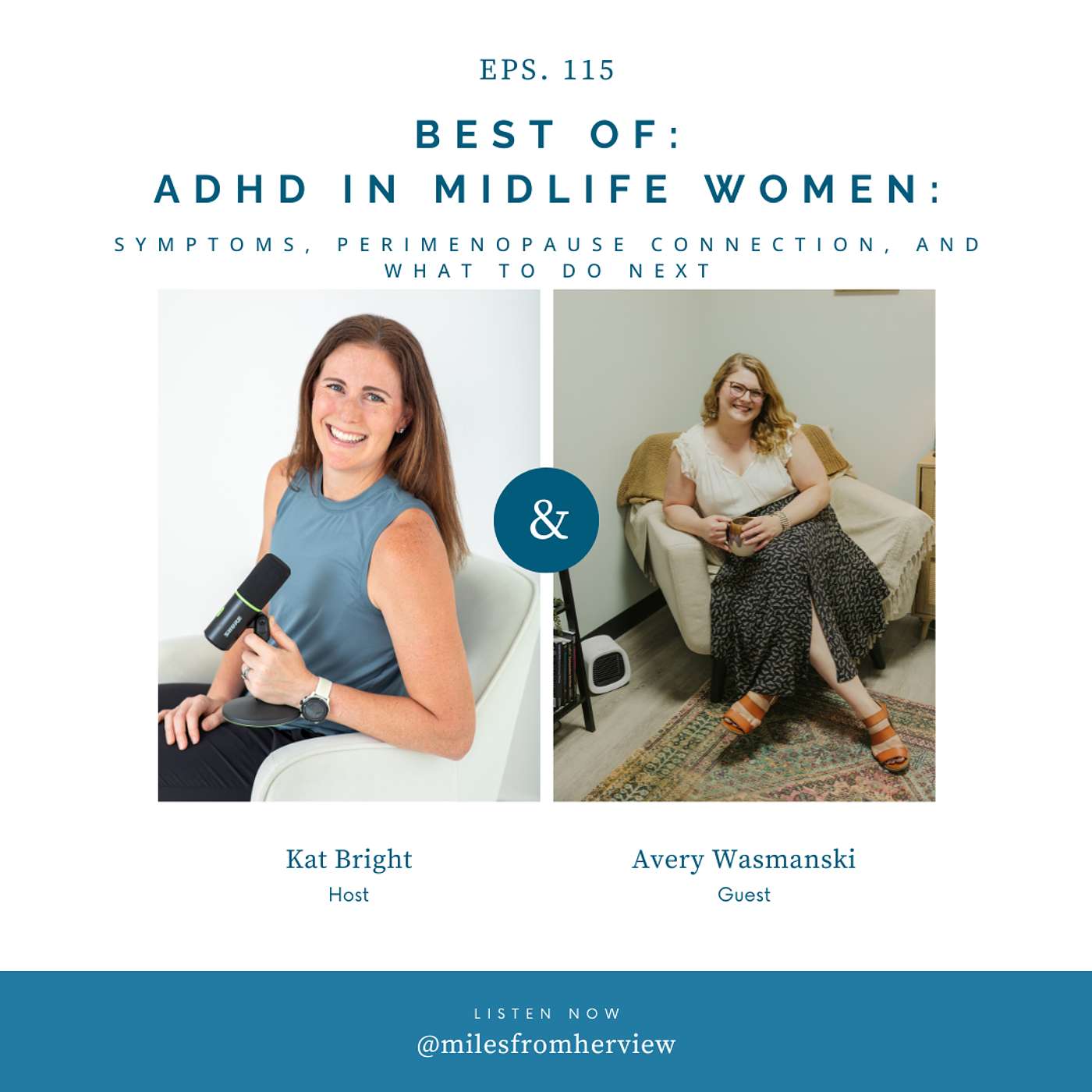 EP 115- [BEST OF] ADHD in Midlife Women: Symptoms, Perimenopause Connection, and What to Do Next episode artwork