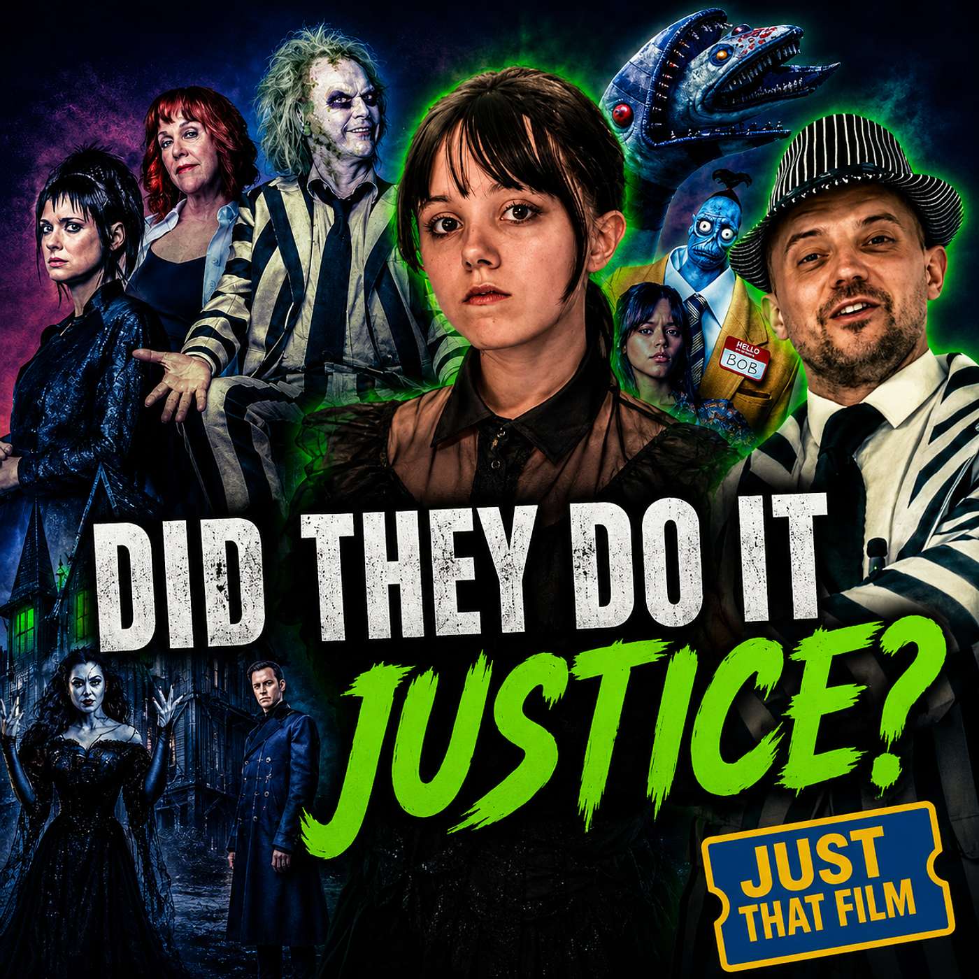 Beetlejuice Beetlejuice (2024) | Movie Review | Just That Film Podcast | Tim Burton’s Long-Awaited Sequel