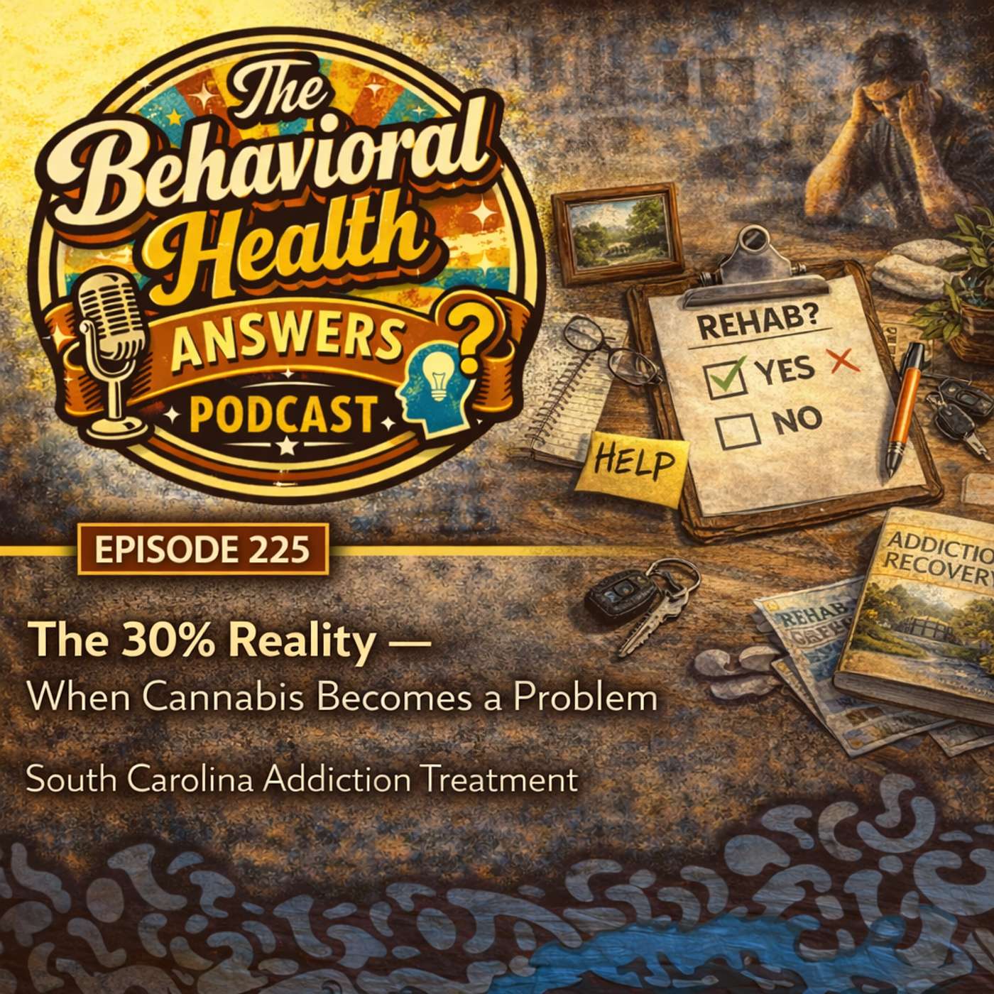 Episode 225: The 30% Reality - When Cannabis Becomes a Problem | South Carolina Addiction Treatment episode artwork