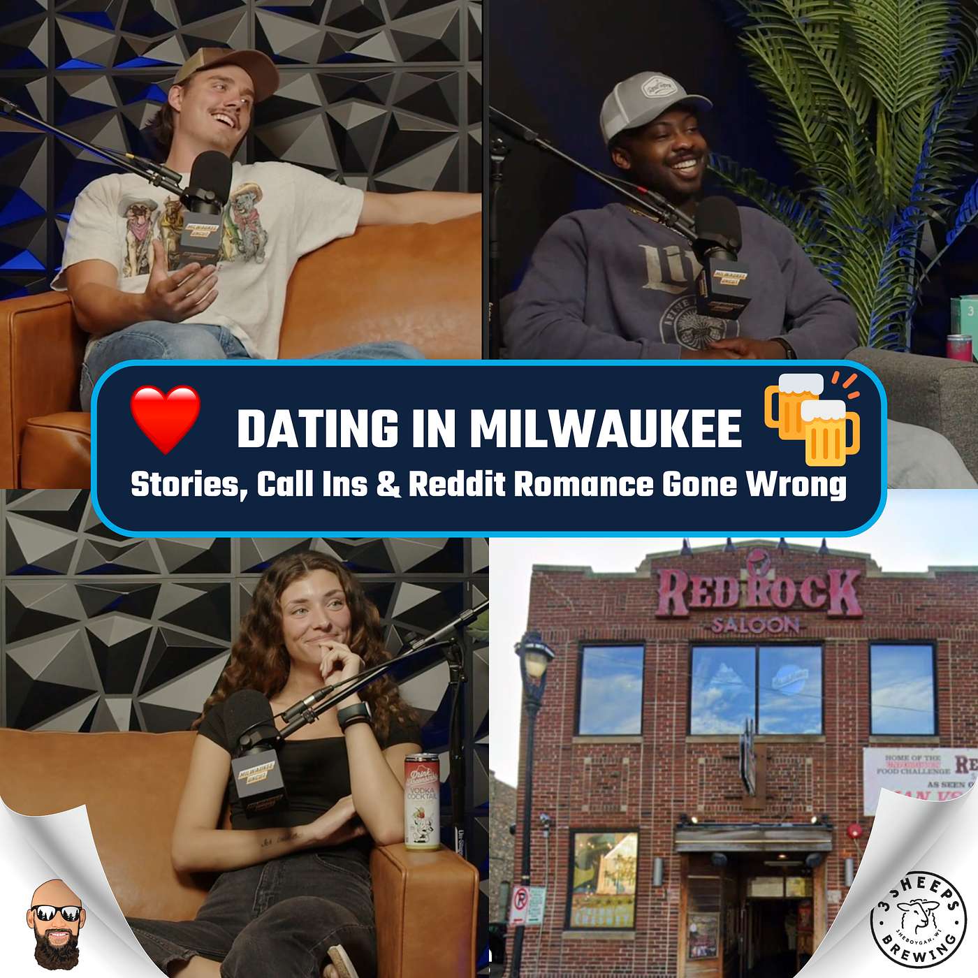Dating in Milwaukee: Hard to believe call-ins, favorite date spots & the Red Rock Dating Show is Back. Presented by Kesslers Diamonds!