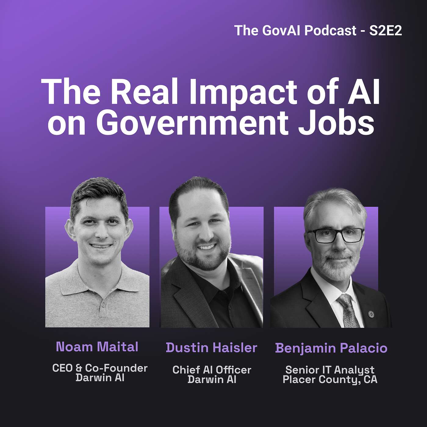S2E2 - Benjamin Palacio - The Real Impact of AI on Government Jobs episode artwork