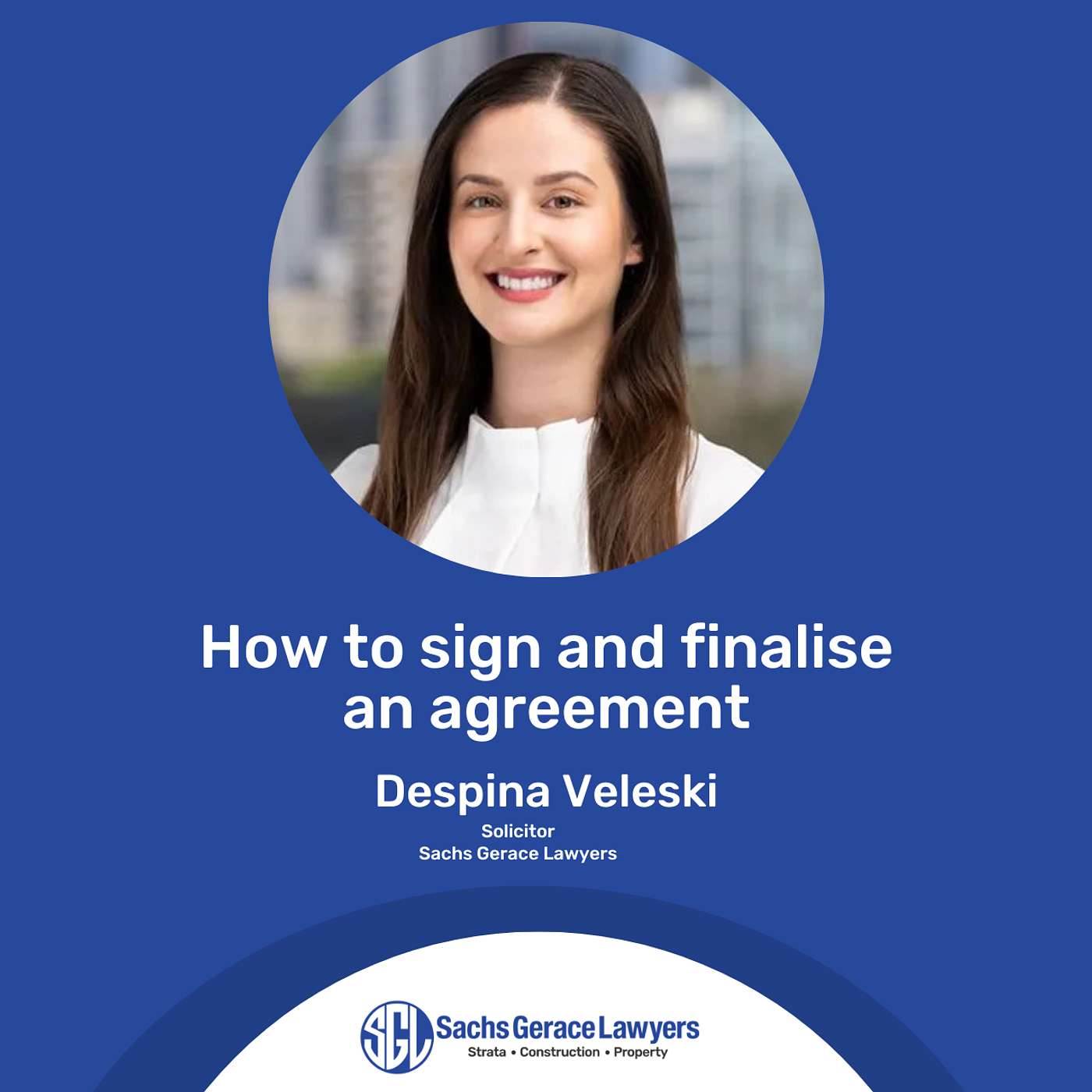 How to Sign and Finalise an Agreement episode artwork
