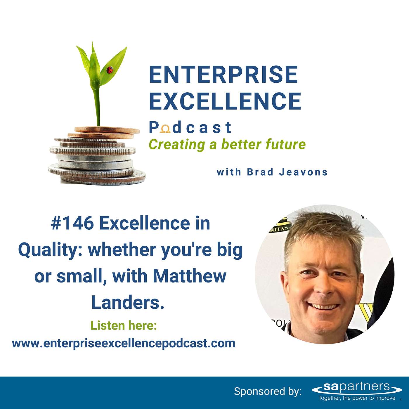 #146 Excellence in Quality: it is simple but not easy with Matthew Landers. episode artwork