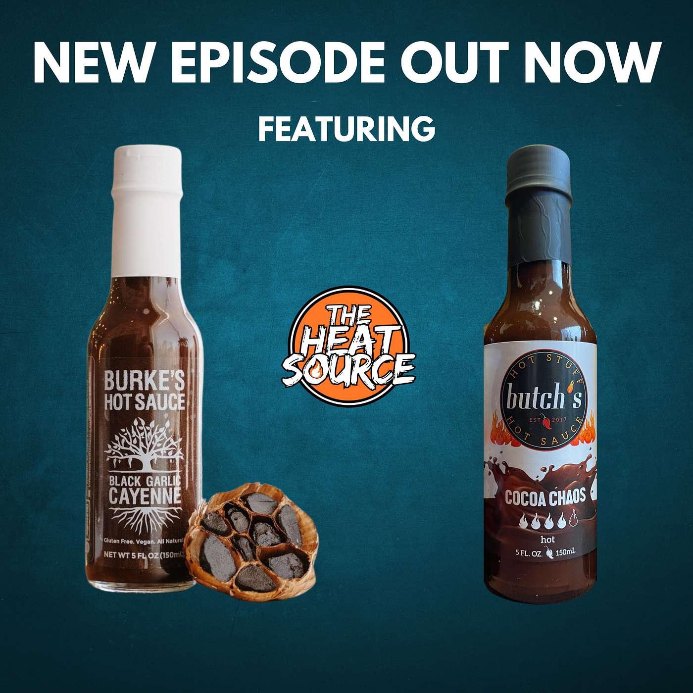 Black Garlic Cayenne - Burke's & Cocoa Chaos by Butch's Hot Stuff Black Garlic Cayenne - Burke's & Cocoa Chaos by Butch's Hot Stuff