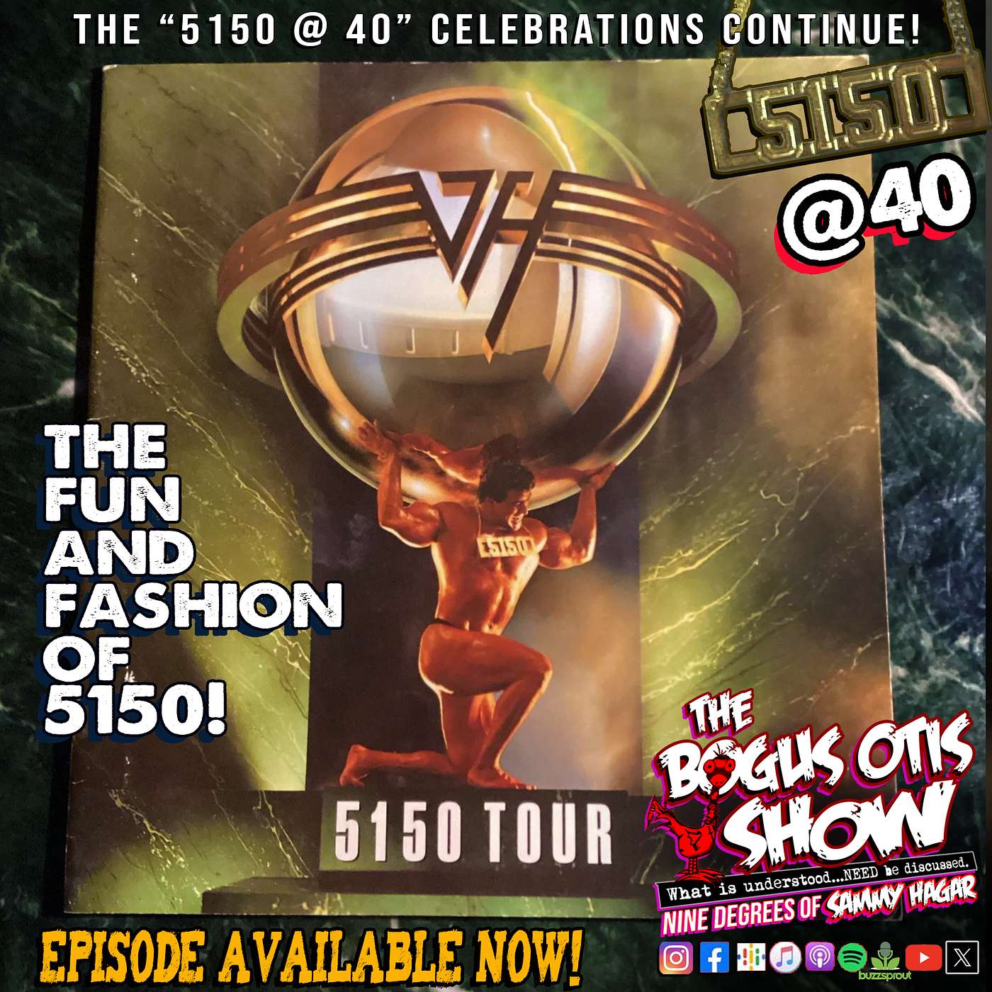 S7 Episode 005: 5150 @ 40 - The Fun & Fashion of the 5150 Era episode artwork