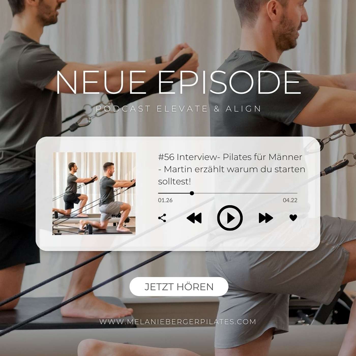 MINDFUL BODY PILATES - DER LIFE LOUNGE PODCAST
