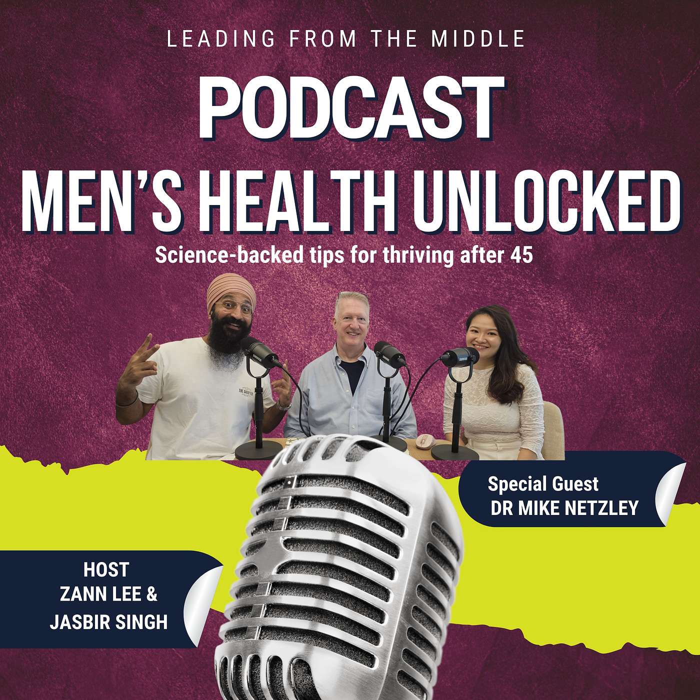 Episode 11: Thriving in Our 40s for Men With Dr. Michael Netzley episode artwork
