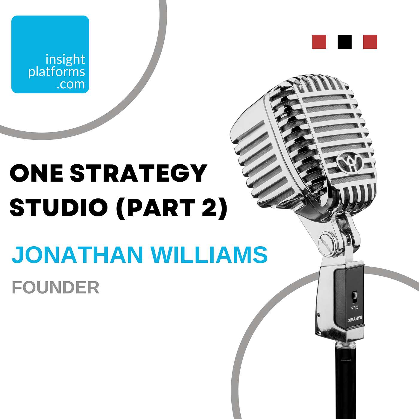ONE STRATEGY STUDIO - JONATHAN WILLIAMS (FOUNDER). PART 2. Why bootstrapping often beats chasing VC money. Addressing client concerns on AI; and why even with SaaS they often still want you to press 'the button' for them.