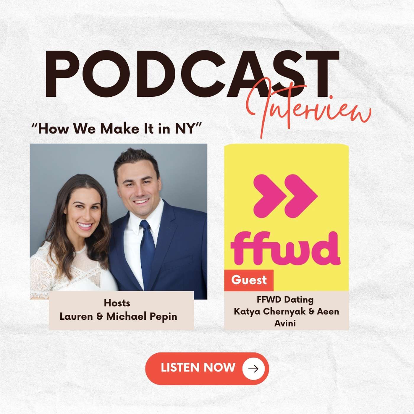 Episode 1 with FFWD Dating Founders Aeen Avini and Katya Chernyak - How to Start a Dating App!