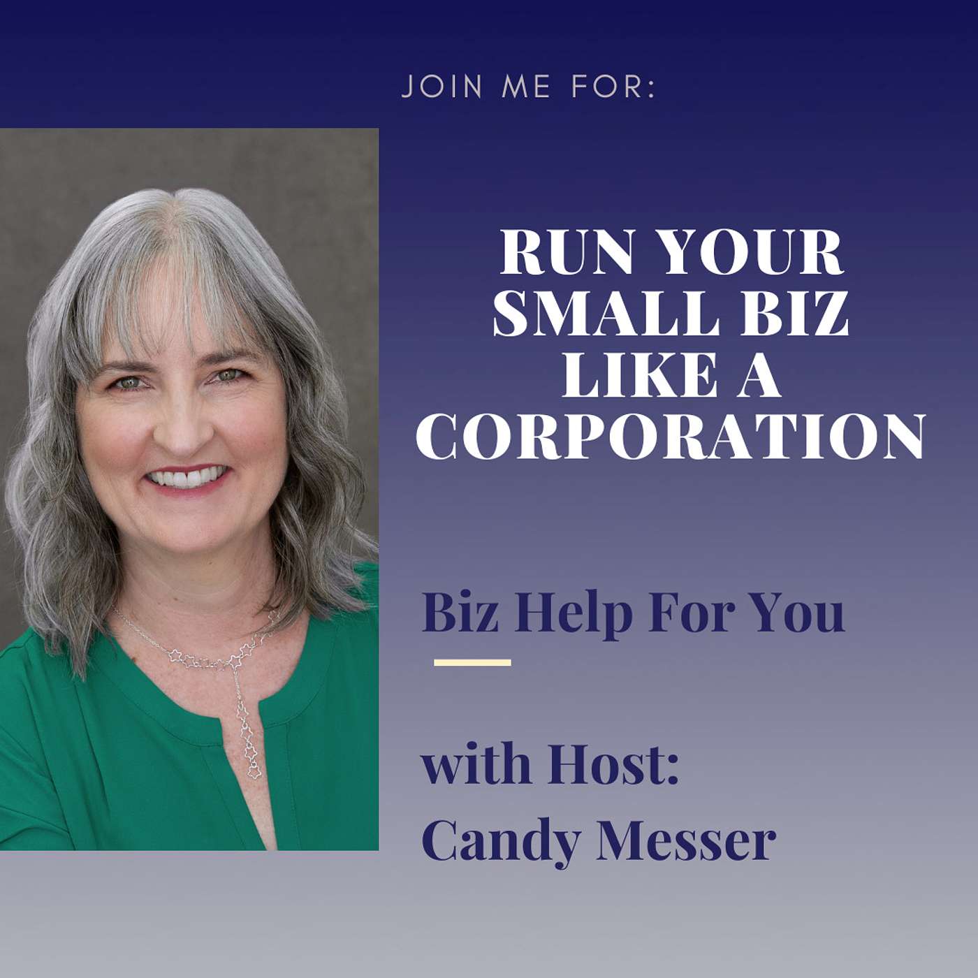 Run Your Small Biz Like a Corporation with Candy Messer