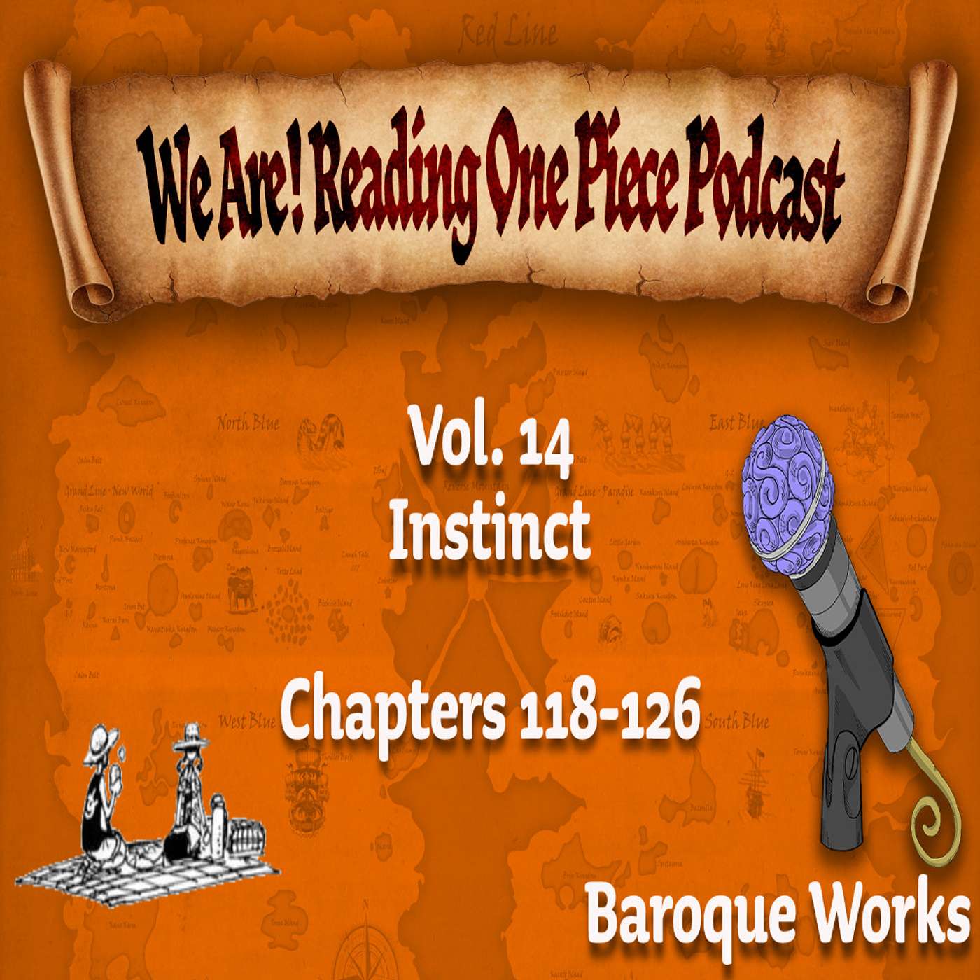 We Are! Reading One Piece Podcast Episode 14-Volume 14: Instinct episode artwork