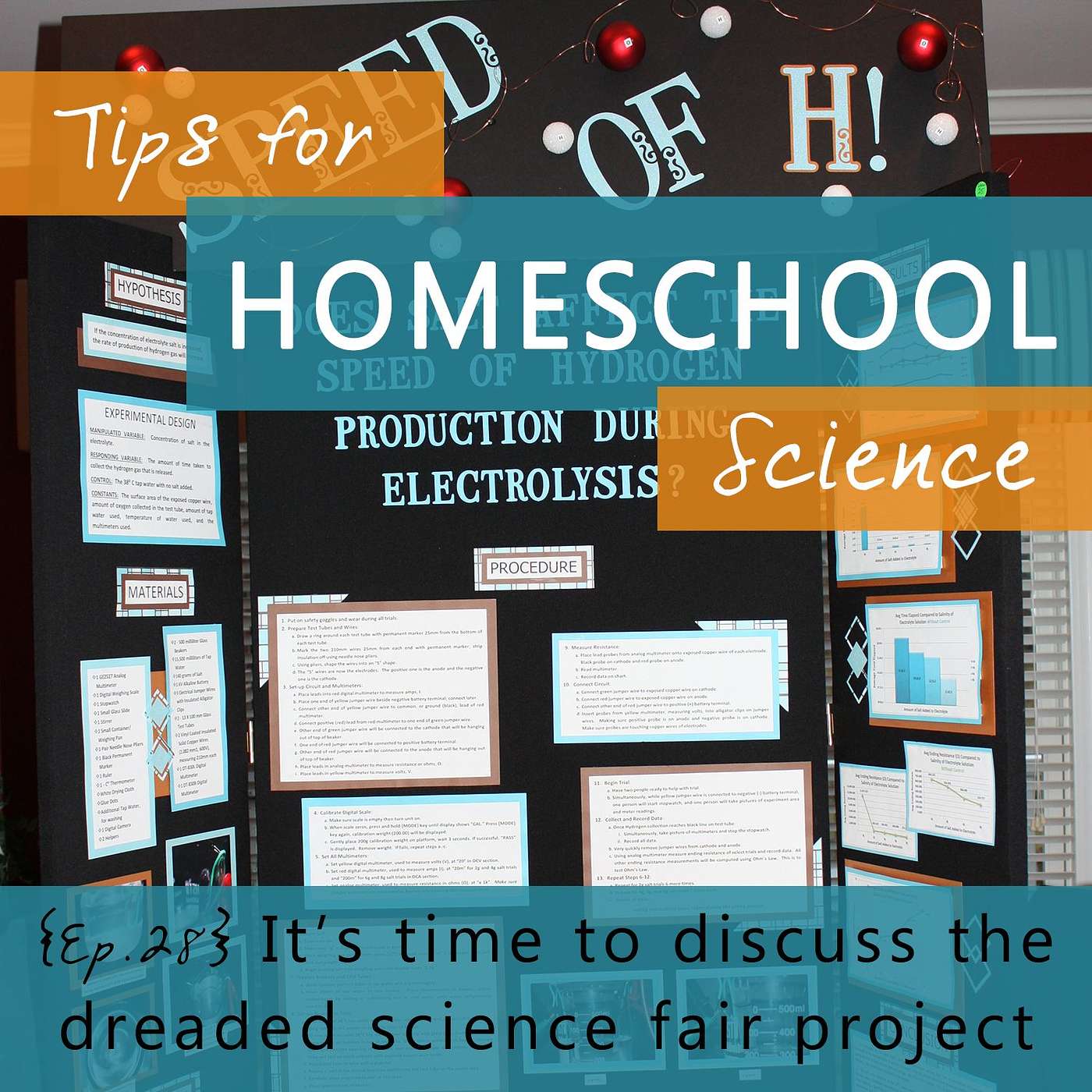 Ep 28 - It's time to discuss the dreaded science fair project