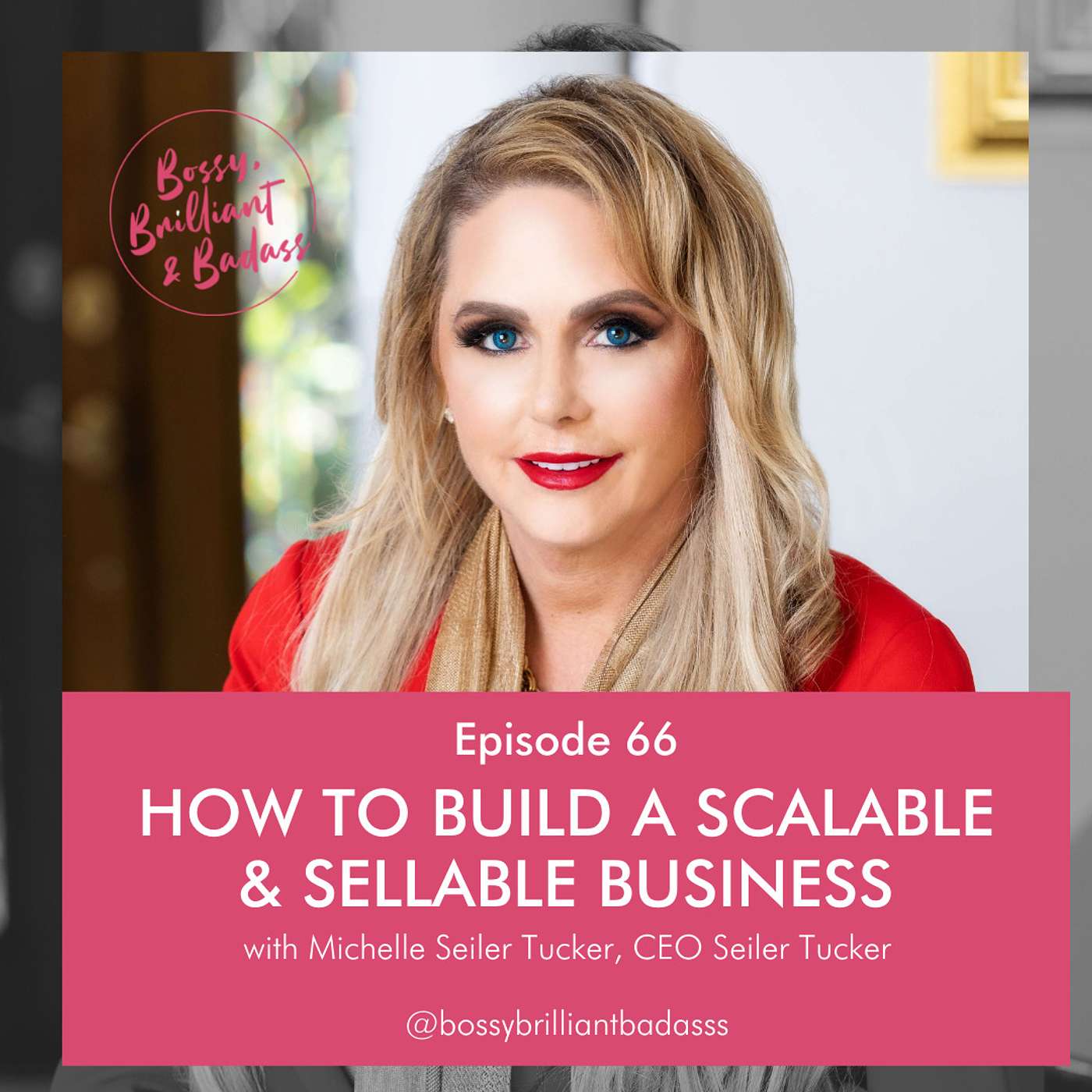 cover of episode How to Build a Scalable & Sellable Business (with Michelle Seiler Tucker)