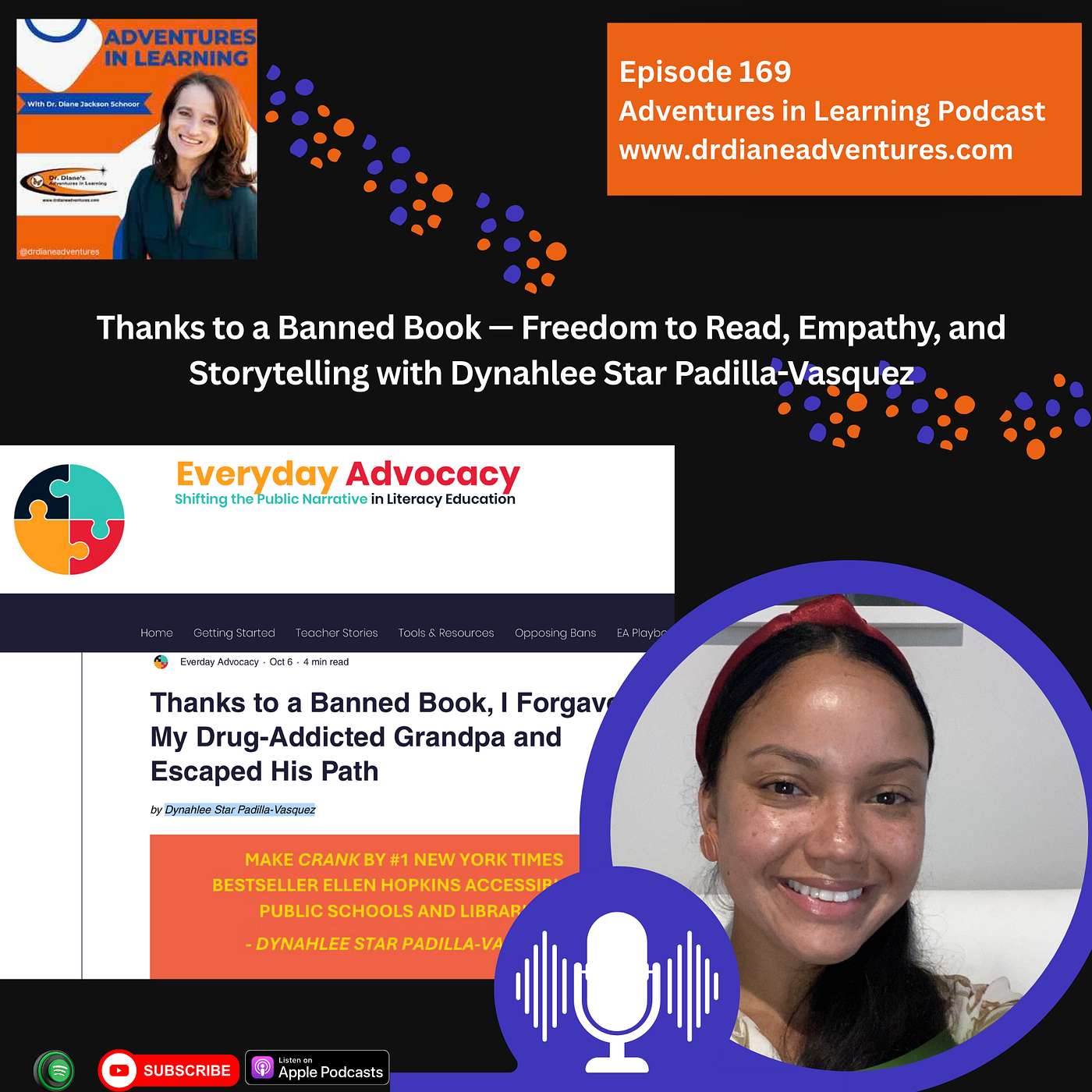 Thanks to a Banned Book — Freedom to Read, Empathy, and Storytelling with Dynahlee Star Padilla-Vasquez