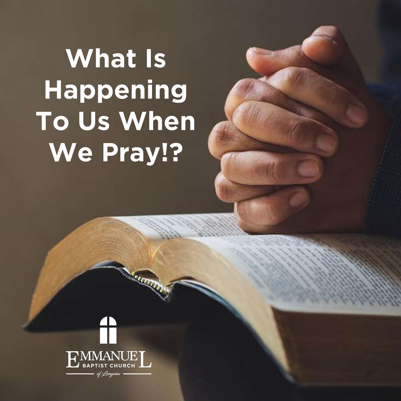 What Is Happening To Us When We Pray!? - Sunday AM 08/27/2023 - Pastor Bob Gray II episode artwork