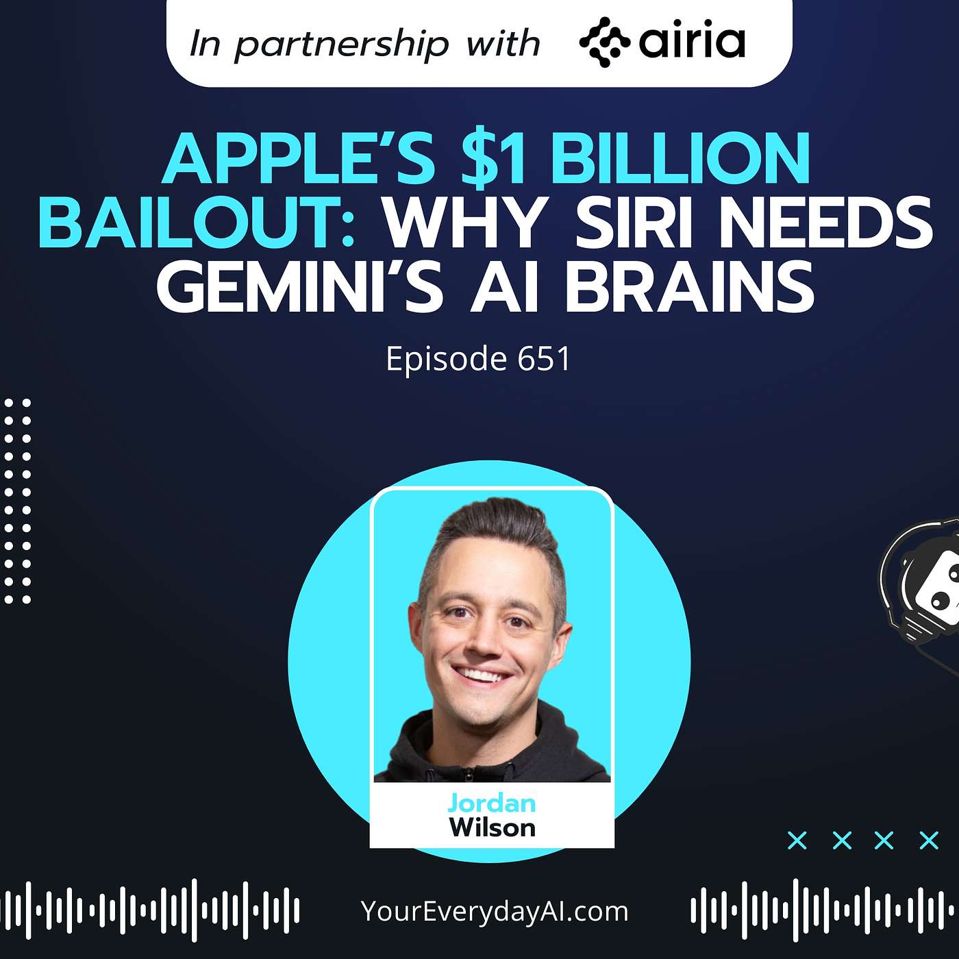 Ep 651: Apple’s $1 billion bailout: Why Siri needs Gemini’s AI Brains