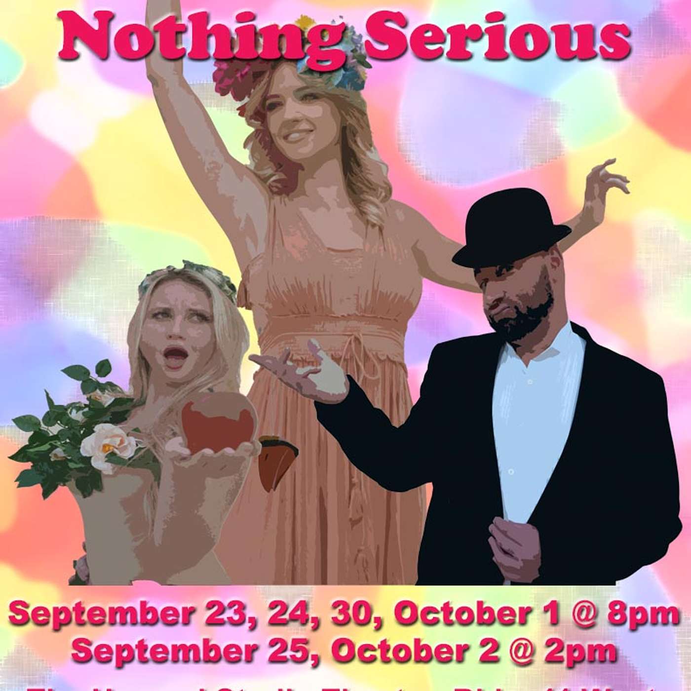 SCF Theatre Program Presents "Nothing Serious," September 23 through October 2 in the Howard Studio Theatre