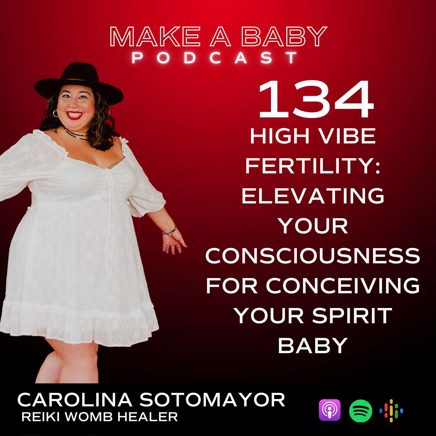 High Vibe Fertility: Elevating Your Consciousness for Conceiving Your Spirit Baby episode artwork
