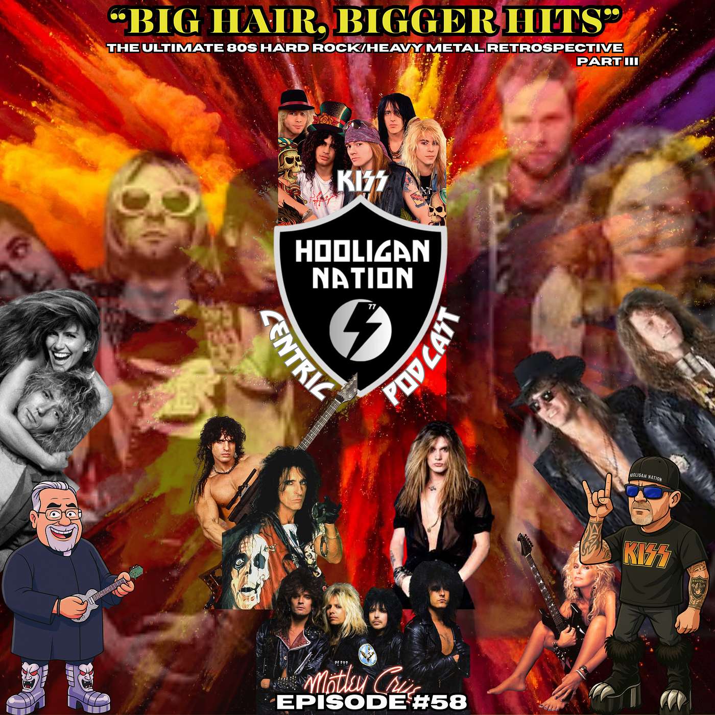 “Big Hair, Bigger Hits”  The Ultimate 80s hard rock/Heavy Metal Retrospective part 3