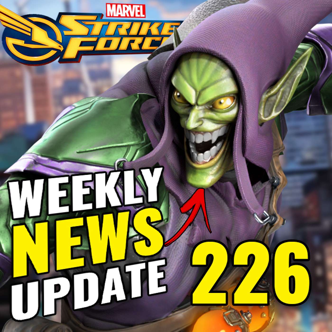 Episode 226: MORE FREE RESOURCES!, Superior Six in DD6?, Diamond Promotions Economy & more Marvel Strike Force