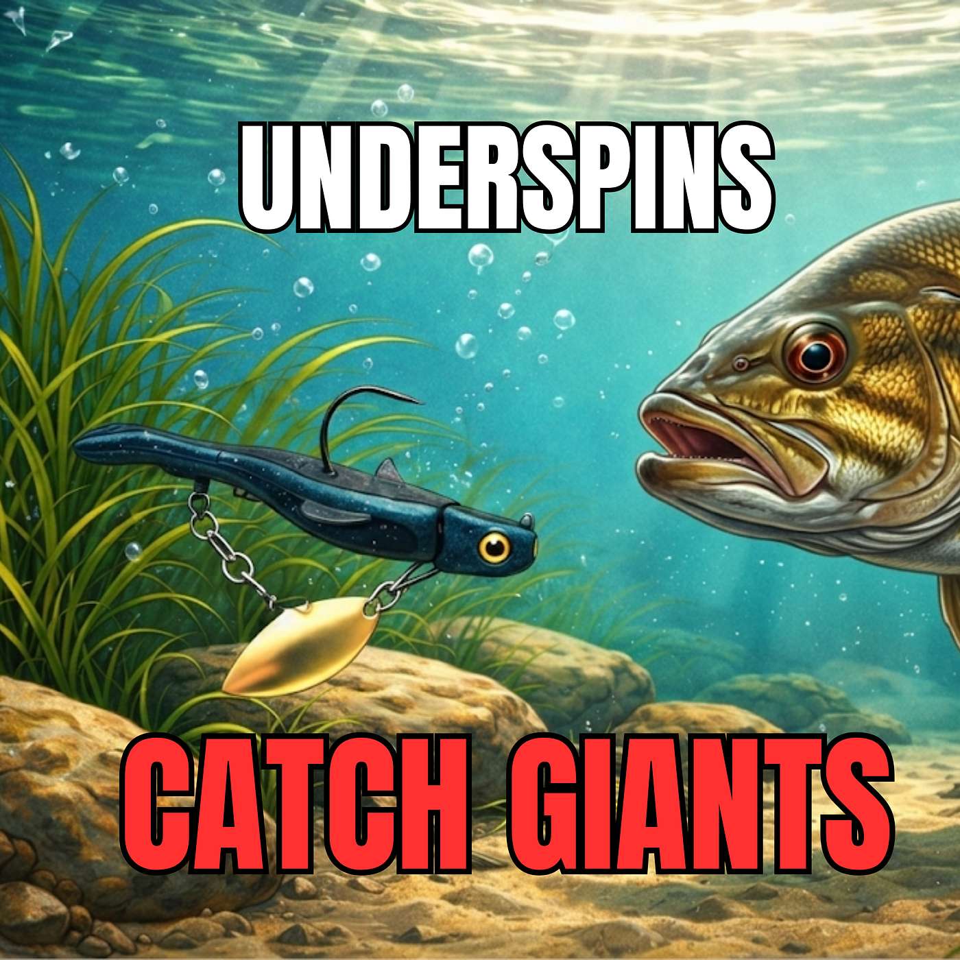 This Underspin is SNEAKY and Catches Big Bass