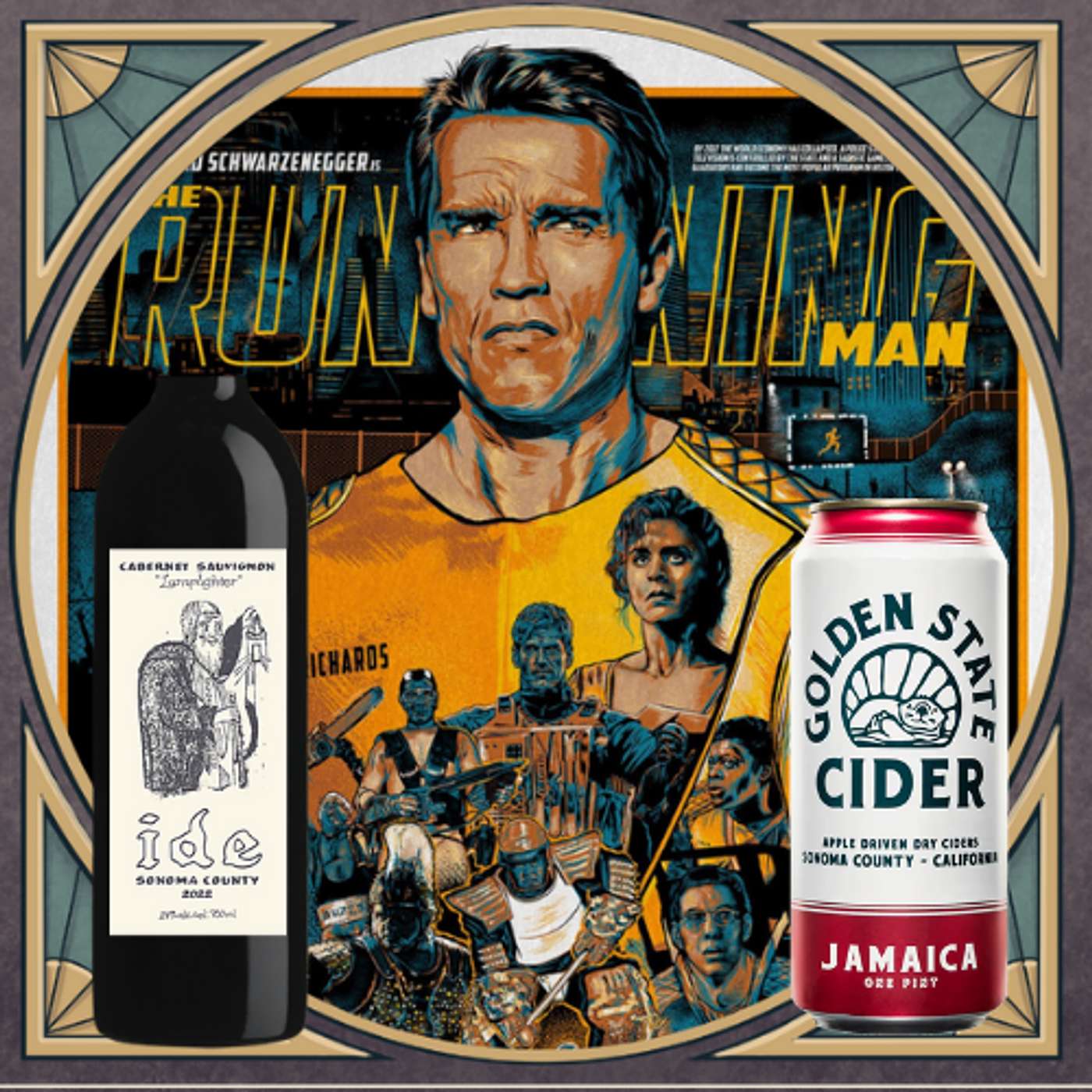 THE RUNNING MAN (1987) Paired with Love and Hate THE RUNNING MAN (1987) Paired with Love and Hate