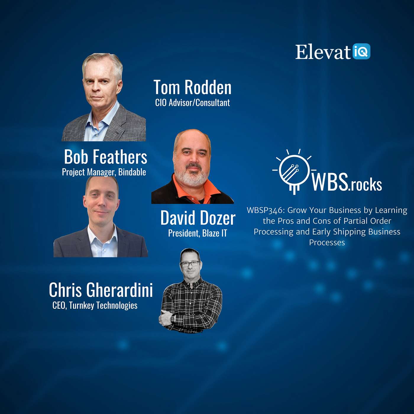 WBSP346: Grow Your Business by Learning the Pros and Cons of Partial Order Processing and Early Shipping Business Processes, a Live Interview w/ a Panel of Experts