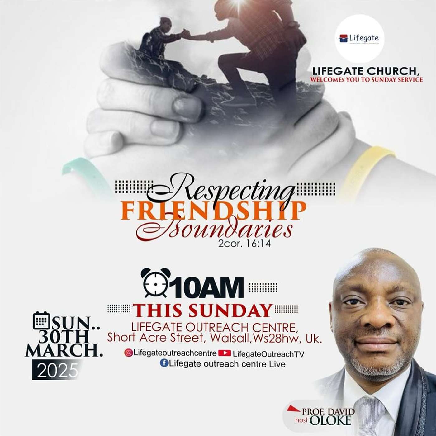 Respecting Friendship Boundaries - Lifegate Church - 300325 episode artwork