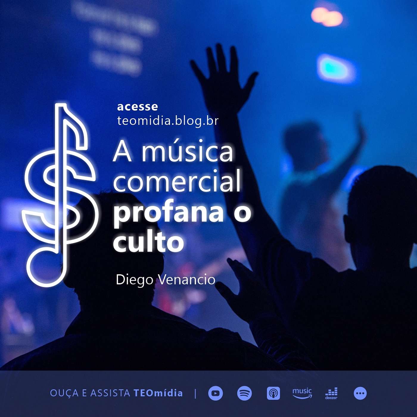 A música comercial profana o culto