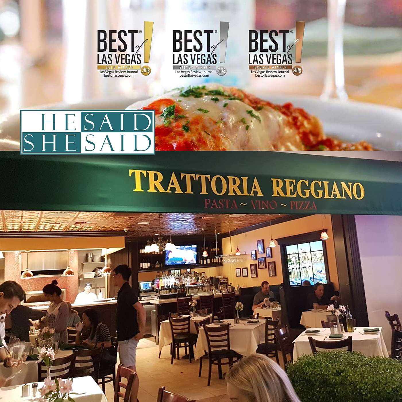 He Said, She Said Restaurant Reviews