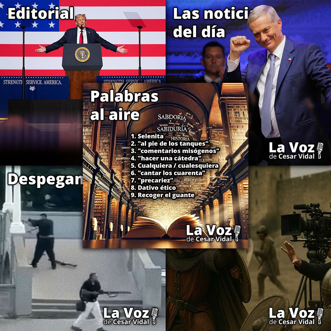 Programa Completo de La Voz de César Vidal - 15/12/25