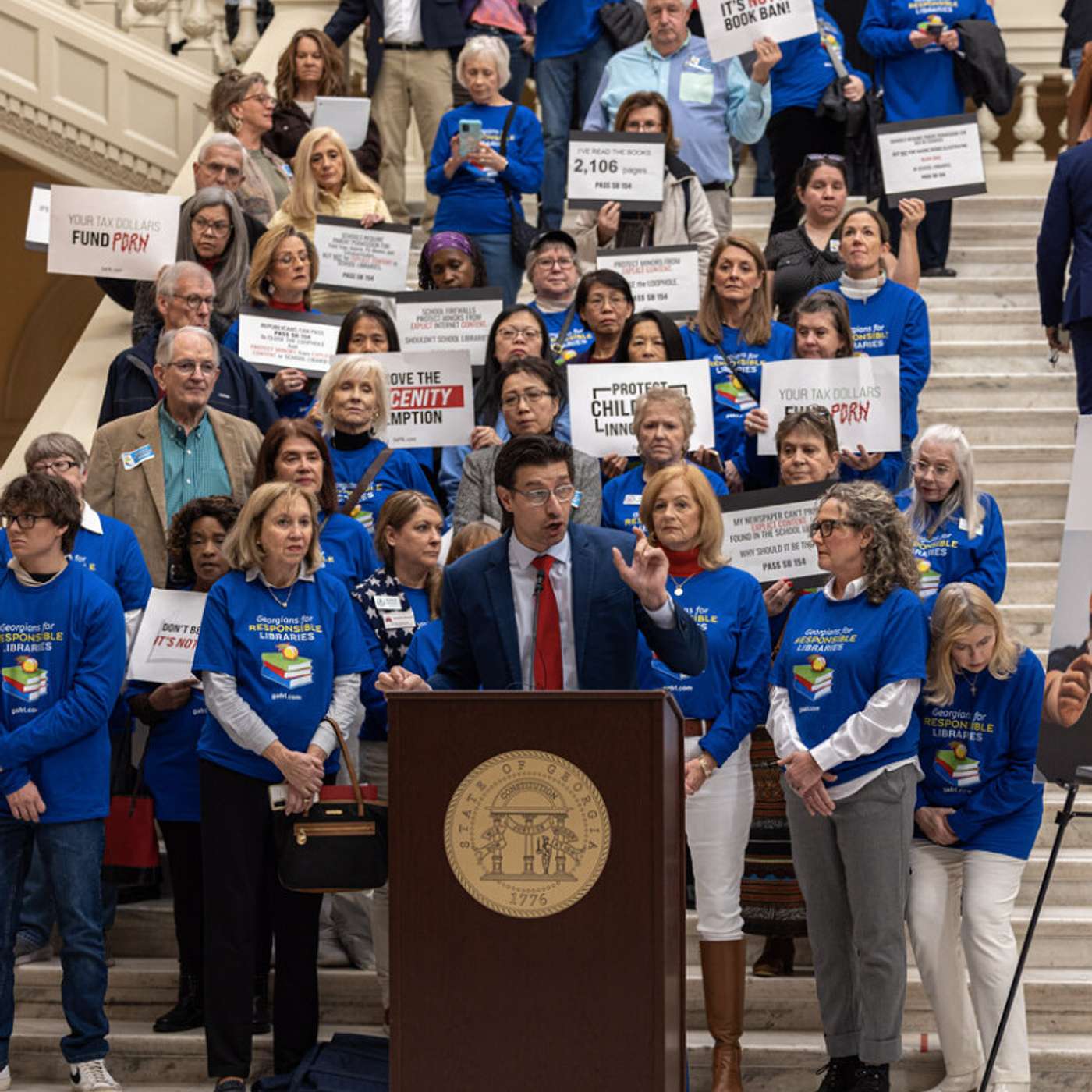 CDF Show - CDF Hosts Press Conference at GA Capitol; 34 Unfit Books Removed by NCSB - Episode 36 episode artwork