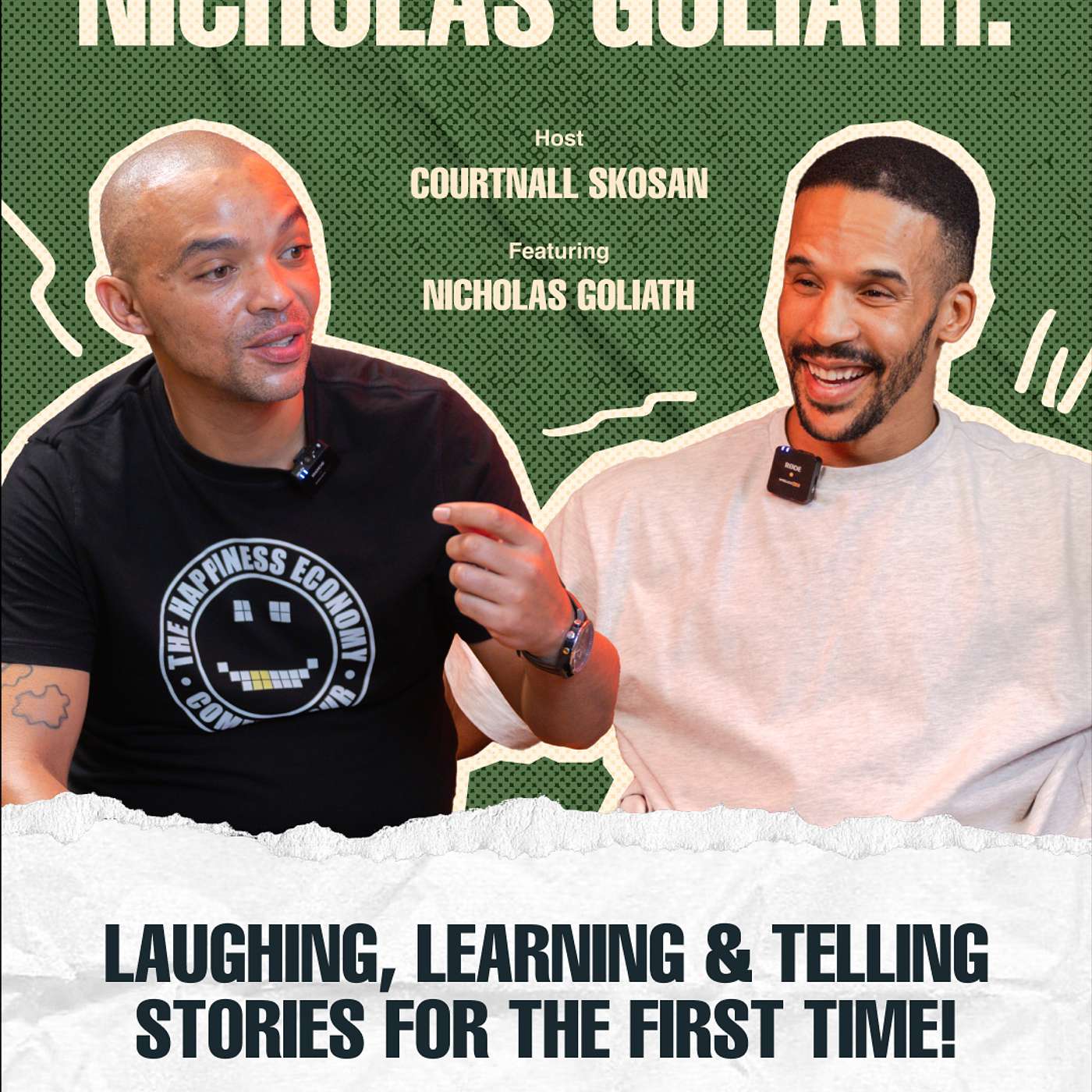 Nicholas Goliath: Laughing, Learning and Telling Stories for the First Time!