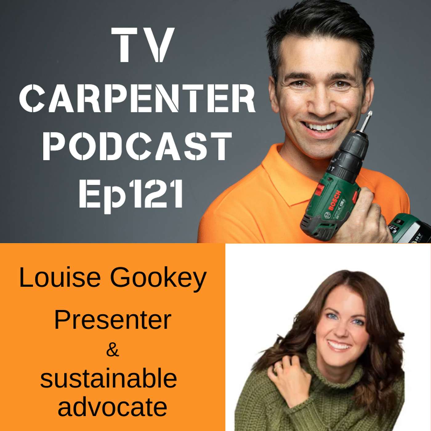 Wayne chats with louise Gookey, Presenter and Sustainable advocate