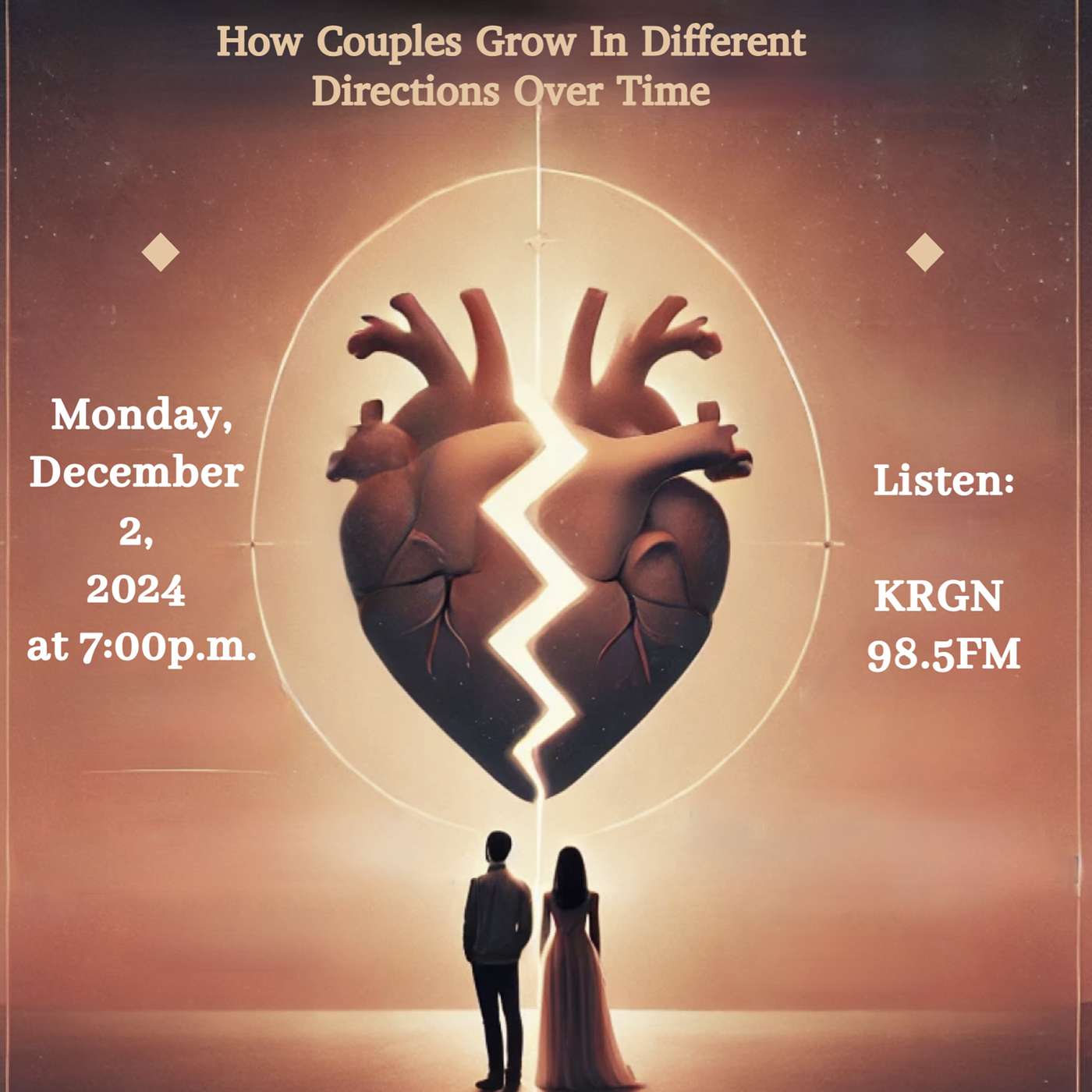 Drifting Apart: How Couples Grow in Different Directions Over Time